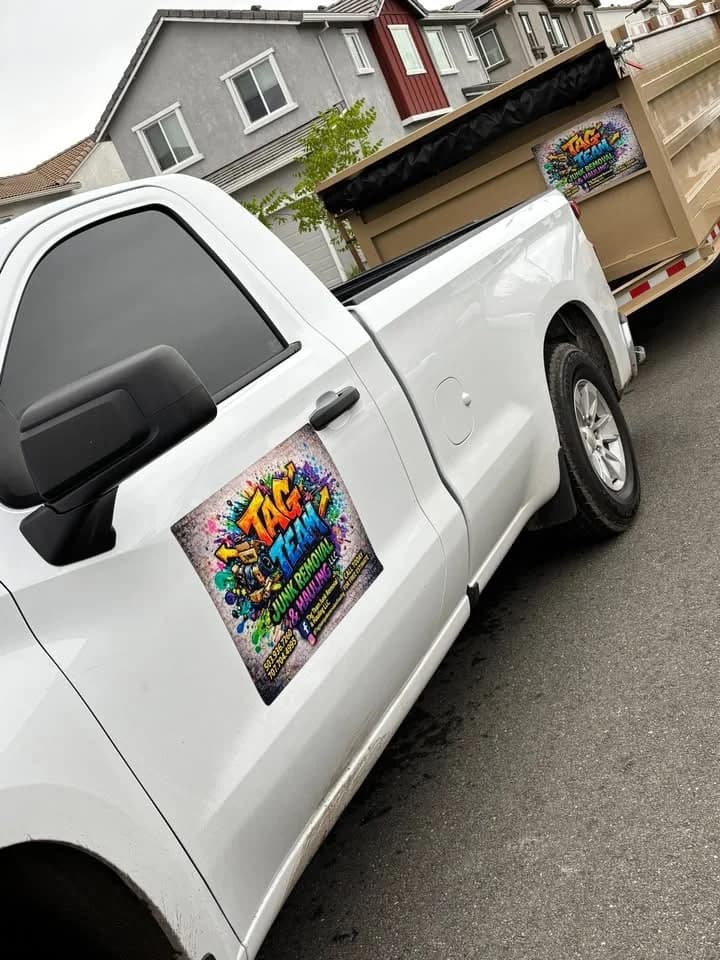 Tag Team Junk Removal Truck