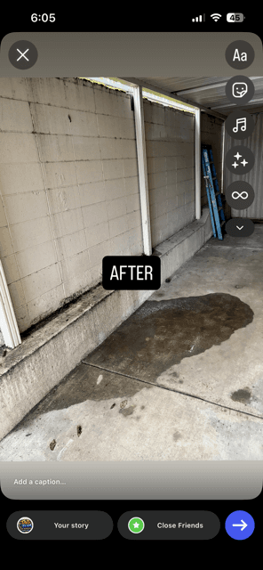 After junk removal — job 2